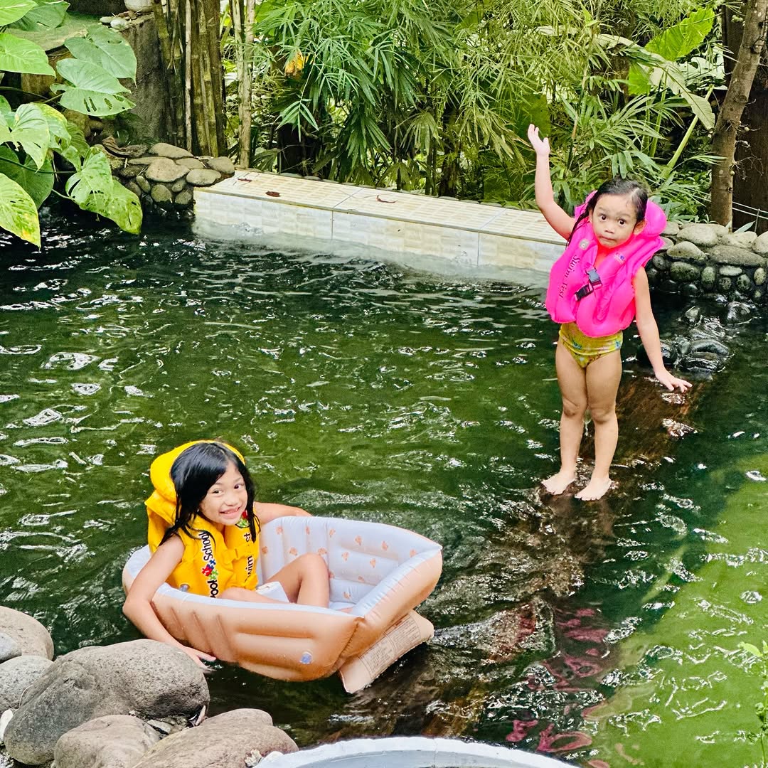 Twin Domes natural pool area